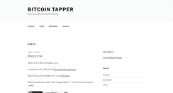 Desktop Screenshot of bitcointapper.com